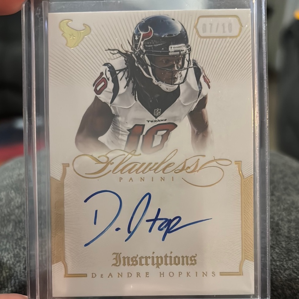 Panini Flawless DeAndre Hopkins Card